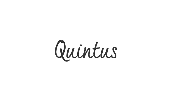 Quintus font thumbnail