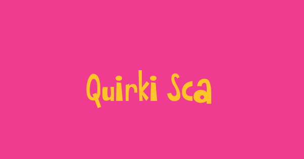 Quirki Scandi font thumbnail