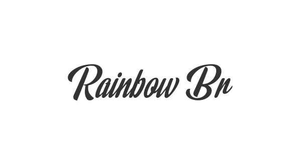Rainbow Bridge font thumbnail
