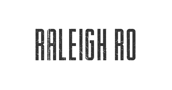 Raleigh Rock font thumbnail