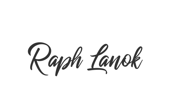 Raph Lanok font thumbnail