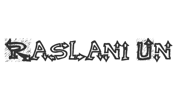 Raslani Undaground font thumbnail