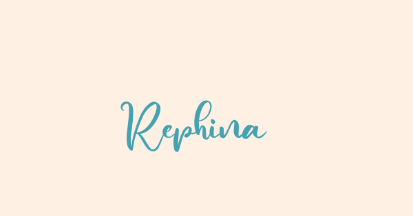 Rephina font thumbnail