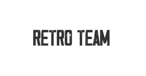 Retro Team font thumbnail