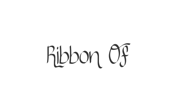 Ribbon Of hope font thumbnail