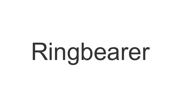 Ringbearer font thumbnail
