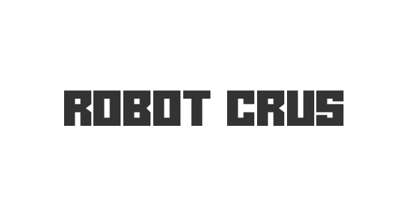 Robot Crush font thumbnail