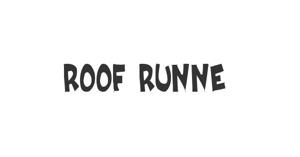 Roof Runners Active font thumbnail