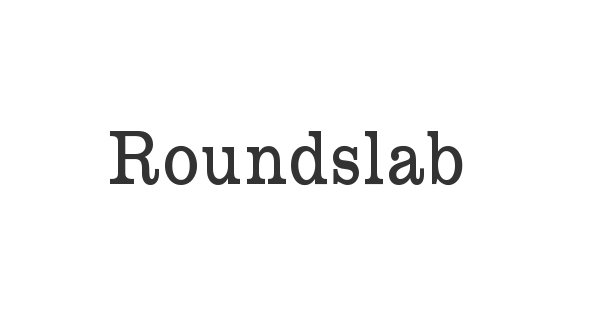 Roundslab Serif font thumbnail
