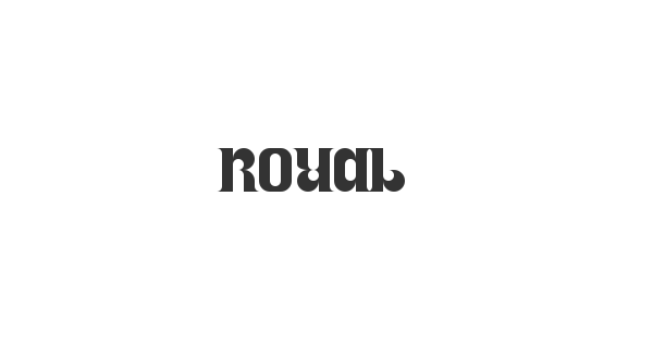 Royal font thumbnail