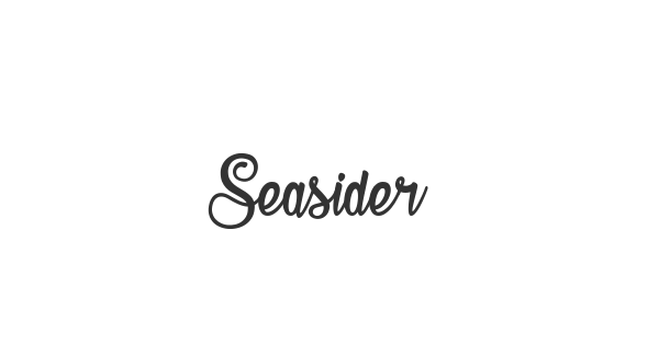 Seasider font thumbnail