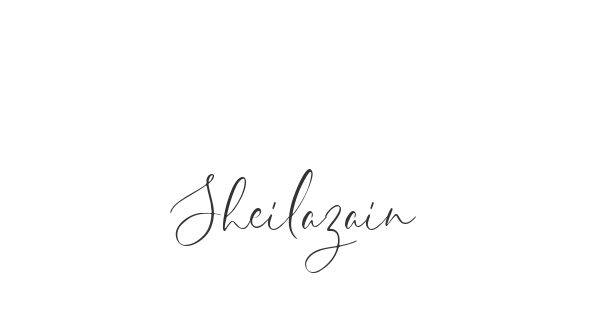 Sheilazain font thumbnail