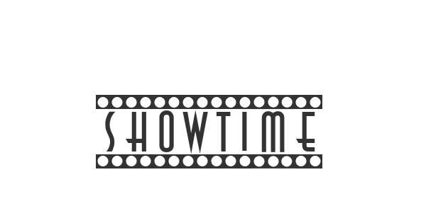 Showtime font thumbnail