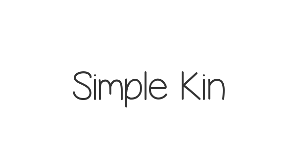 Simple Kind Of Girl font thumbnail
