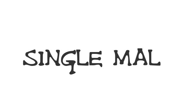 Single Malta font thumbnail