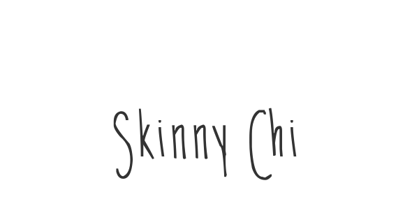 Skinny Chick font thumbnail