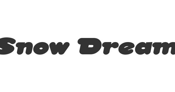 Snow Dream font thumbnail
