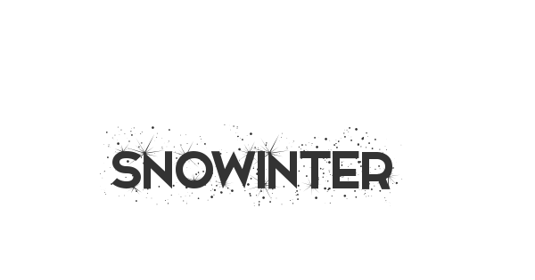 Snowinter font thumbnail
