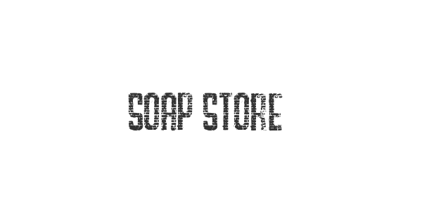 Soap Store font thumbnail