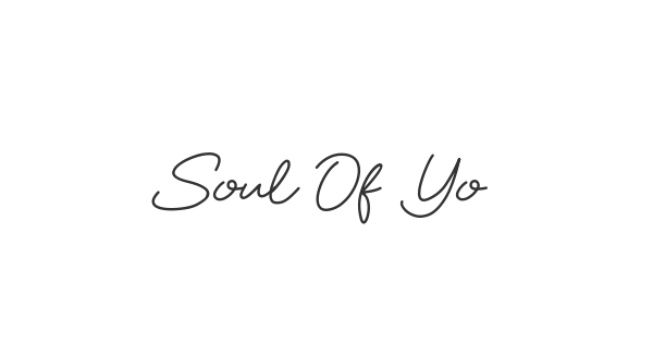 Soul Of You font thumbnail
