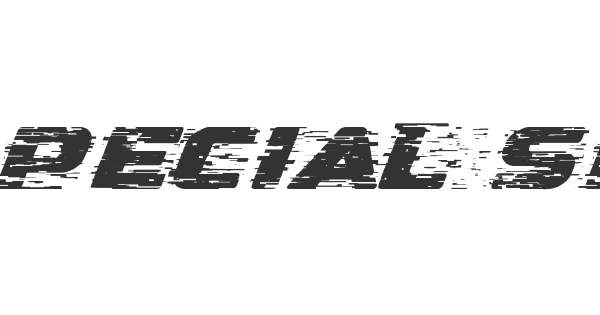 Special Speed Agent font thumbnail