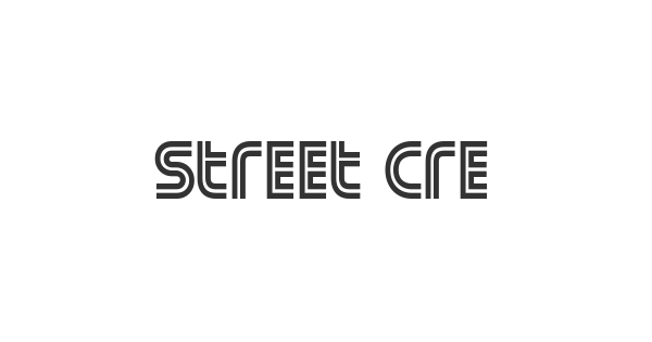 Street Cred font thumbnail