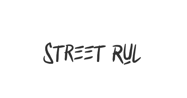 Street Ruler font thumbnail