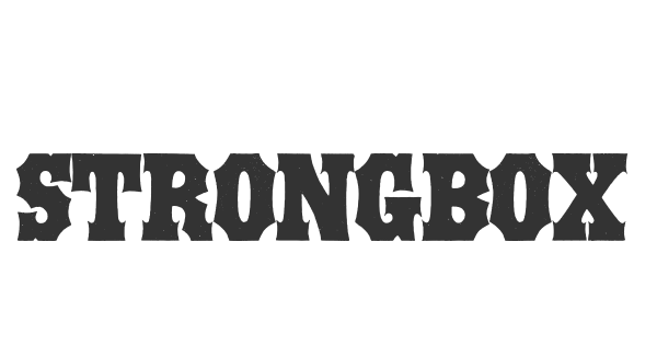 Strongbox font thumbnail