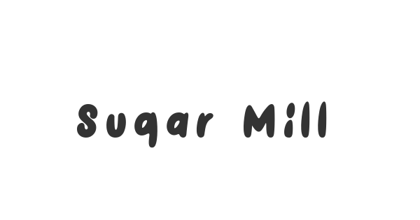 Sugar Mill font thumbnail