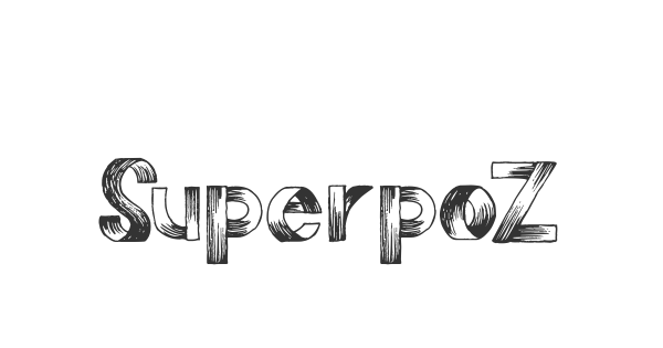 SuperpoZ font thumbnail