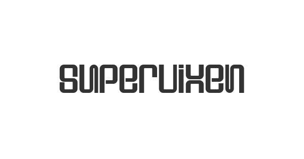 Supervixen font thumbnail