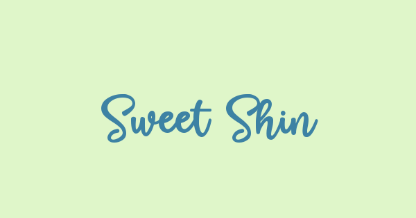 Sweet Shine font thumbnail
