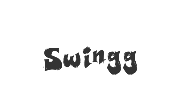 Swingg font thumbnail