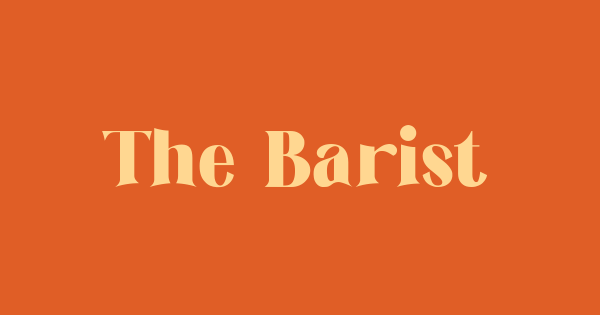 The Barista font thumbnail
