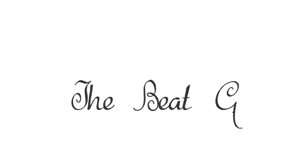 The Beat Goes On font thumbnail