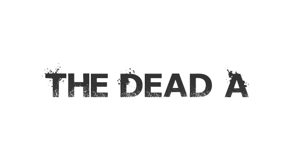The Dead Are Coming font thumbnail
