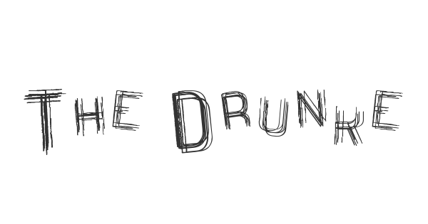 The Drunked Man St font thumbnail