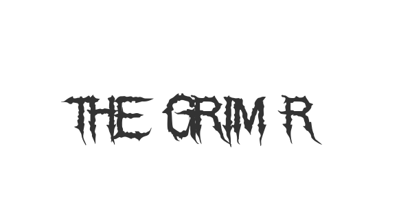 The Grim Raiders font thumbnail