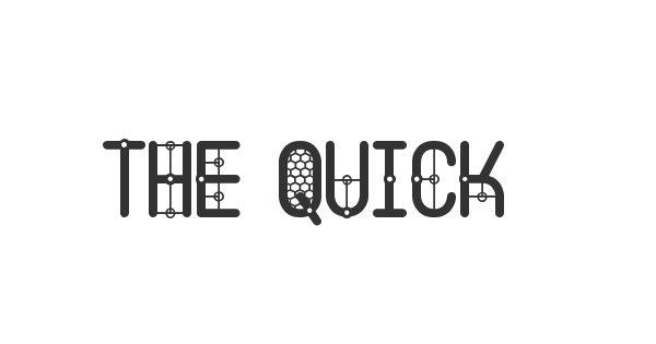 The Quick South St font thumbnail