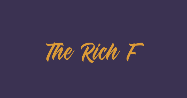 The Rich Family font thumbnail
