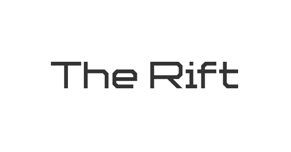 The Rift font thumbnail