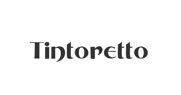Tintoretto font thumbnail