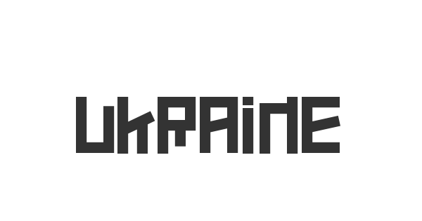 Ukraine font thumbnail