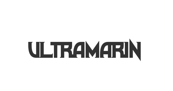 Ultramarine font thumbnail