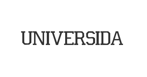 Universidad 2015 font thumbnail