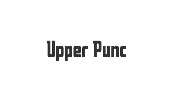 Upper Punch font thumbnail