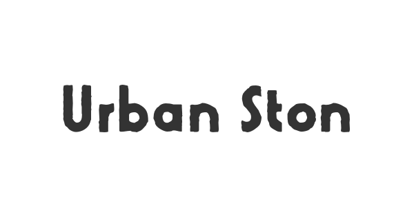 Urban Stone font thumbnail