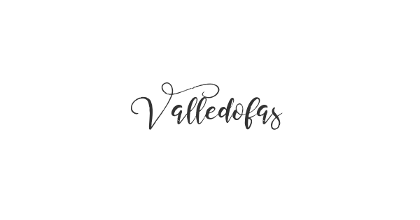 Valledofas font thumbnail