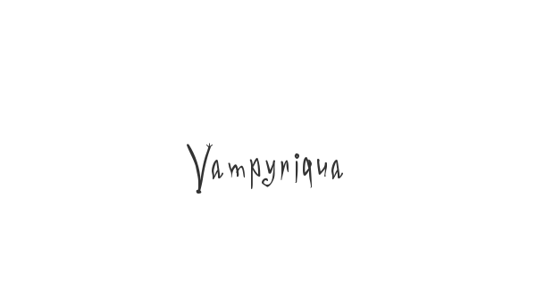 Vampyriqua font thumbnail