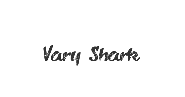 Vary Sharky font thumbnail